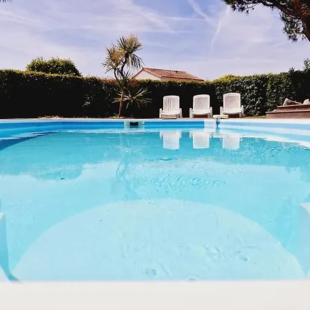 Maison d'hôtes 68, Piscine Chauffée à 2 Pas De L'océan *