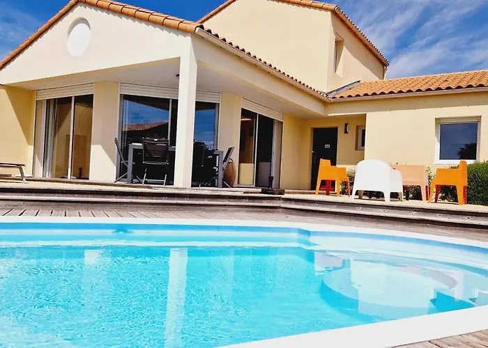 68, Piscine Chauffee A 2 Pas De L'ocean בית הארחה 4*