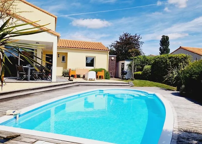 68, Piscine Chauffee A 2 Pas De L'ocean בית הארחה 4*